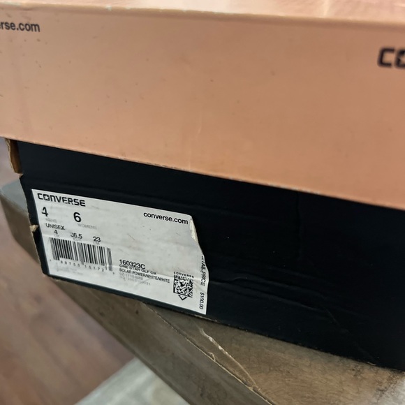 CONVERSE Golf La Fleur One Star, OX Solar/Power Yellow/White. Wom.6/Men's 4. - Picture 5 of 8